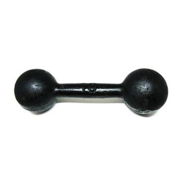 Imagem de Halter Bola Pintado 10Kgs Musculação Academia Em Casa - 1 Fit