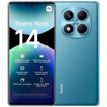 Imagem de Smartphone Xiaomi Redmi Note 14 Pro 12gbRam + 256GB Tela 6,6 120Hz FHD