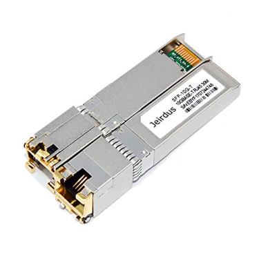 Imagem de Jeirdus Para Arista Compatível 10GBase-T SFP+ Módulo 10 Gigabit RJ45 Transceptor de Cobre 30 metros
