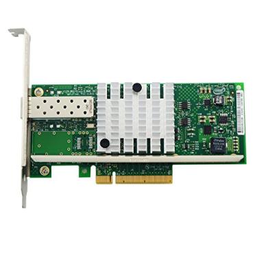 Imagem de Jeirdus com chipset Intel 82599 X520-DA1 E10G41BTDA 10G PCI-E X8 adaptador de servidor de fibra NIC de porta única SFP+