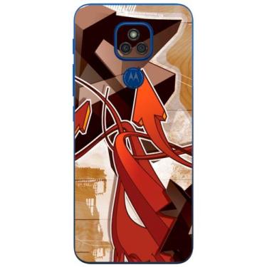 Imagem de Capa Adesivo Skin071 Verso Para Motorola Moto E7 Plus (2020) - KawaSki