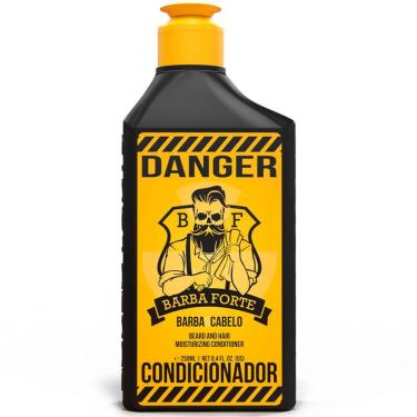 Imagem de Condicionador Hidratante Danger Barba e Cabelo 250mL Barba Forte