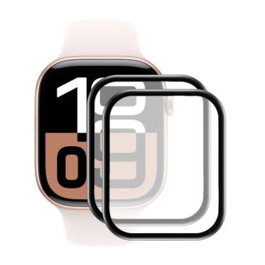 Imagem de 2x películas anti impacto para Apple Watch Serie 10 42mm - Genérica