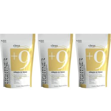 Imagem de Kit 3 Pó Descolorante Gérmen De Trigo +9 cless
