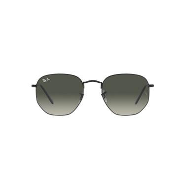 Imagem de Óculos de Sol Ray-Ban Hexagonal 0RB3548 002/71 Tam 51 / Preto - Lentes Cinza Gradiente