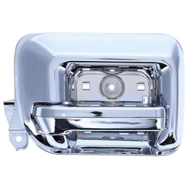 Imagem de PT Auto Warehouse GM-2549M-RL - Maçaneta interna interna interna da porta, maçaneta cromada - lado esquerdo do motorista traseiro