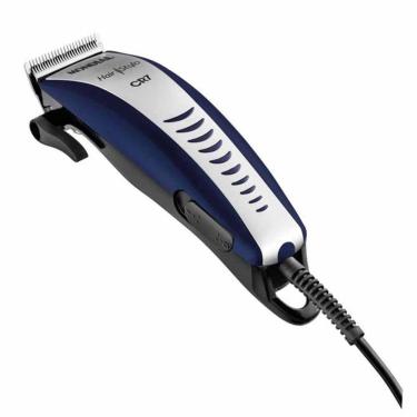 Imagem de Cortador De Cabelo Mondial Cr07 8910-02 Azul Com Prata 127V