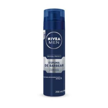 Imagem de Espuma de Barbear NIVEA MEN Original Protect 200ml