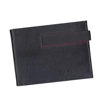 Imagem de CARTEIRA MASCULINA COURO FASOLO ELÁSTICO K338 PRETA Cor:Preto;Tamanho:Único;Gênero:Homem