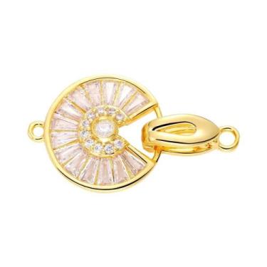 Imagem de Fechos Para Joias Com Pérolas Banhadas a Ouro 18K, Montagens Para Arte