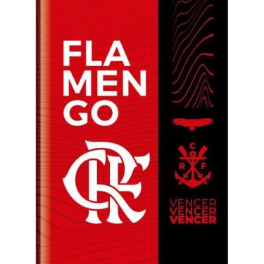 Imagem de Caderno Brochura Capa Dura Oficial Flamengo - - KIT