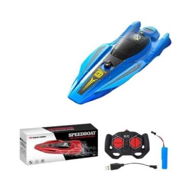 Imagem de Barco RC Mini De Alta Velocidade 25Km/h À Prova d'Água 2.4G Com Motor 