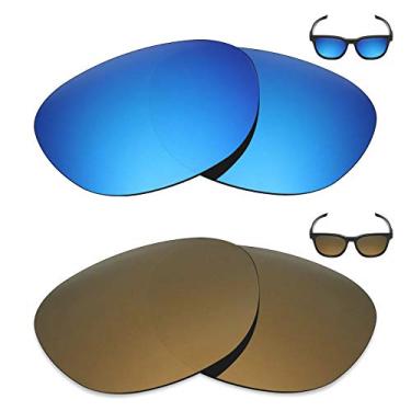 Imagem de 2 pares de lentes polarizadas de substituição da Mryok para óculos de sol Oakley Stringer – Opções