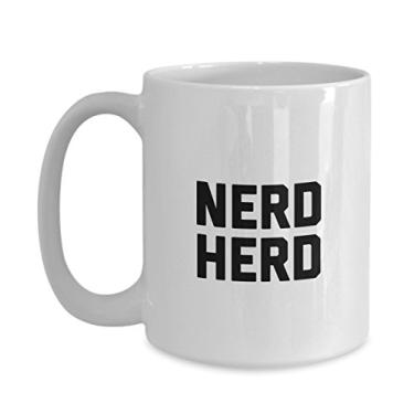 Imagem de Caneca Nerd Herd – Caneca de café – de Natal