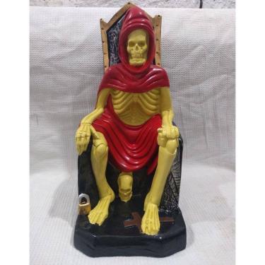 Imagem de Imagem Exu Tata Caveira Escultura Gesso Estatua 40 Cm