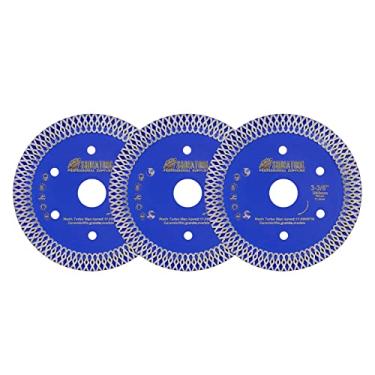 Imagem de SHDIATOOL Lâmina de corte de diamante, lâmina de serra de 9,5 cm para azulejo de porcelana, granito cerâmico, tijolo de mármore, 85 mm (embalagem com 3)