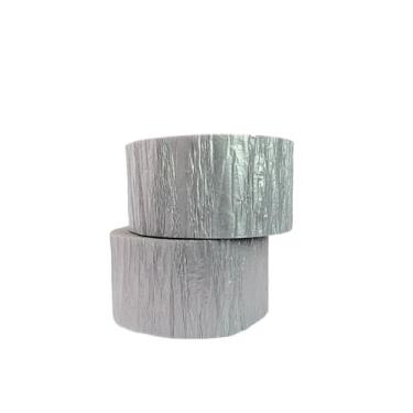 Imagem de (Prata 2 Rolos) - Combinacoes de Cor de Papel Crepe Metalicos prateados (Prata 2 Rolos), 44m TOTAL, Made in USA