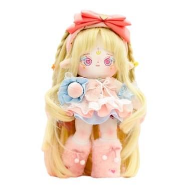 Imagem de CALEMBOU Boneca de Pelúcia Luna, 30 cm, Anime, Kawaii, Rosa, Unissexo, GWS