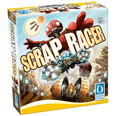 Imagem de Queen Games Scrap Racer Strategy Dice Game for Families, Adults, Kids Ages 8+, 2-6 Players