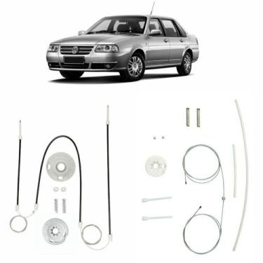 Imagem de 2 Reparo Santana G3 1 Dianteiro 1 Traseiro Elevador Vidro Elétrico  05