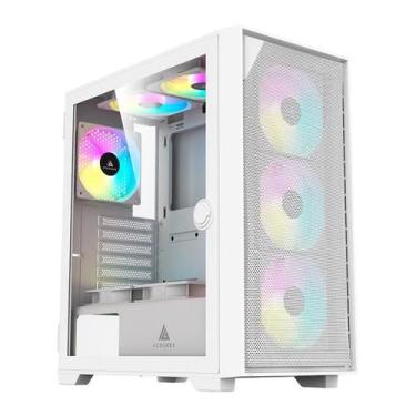Imagem de Gabinete Gamer Acegeek Striker A411, Mid-Tower, Lateral de Vidro, Bran