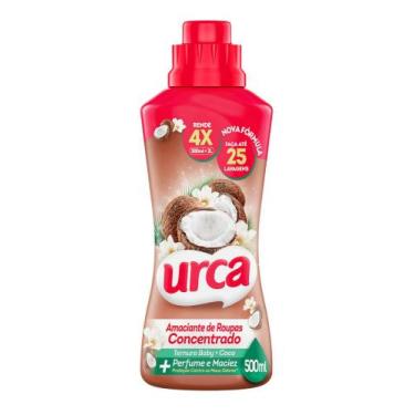 Imagem de Amaciante Concentrado Urca Ternura Baby Coco 500ml - Rende 25 Lavagens