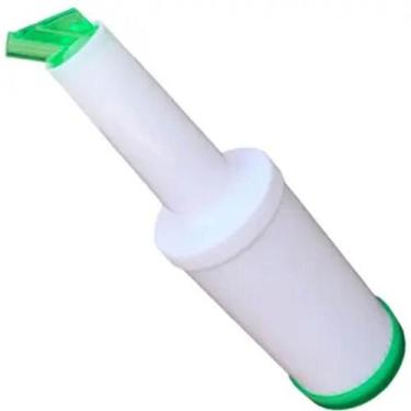 Imagem de Garrafa Storen Pour 1l Verde Xaropes Sucos Mixologista Bar Coquetel Se