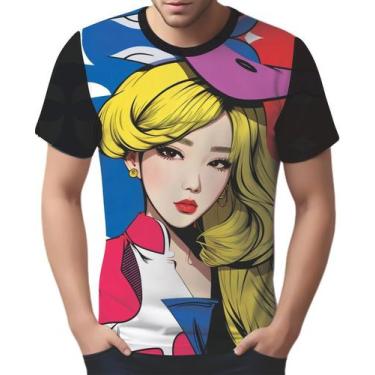 Imagem de Camisa Camiseta Tshirt K-pop Moda Coreana Pop Art Ásia 16 - Enjoy Shop