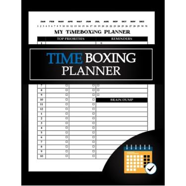 Imagem de Daily Timeboxing Planner: Time Block Planner to Improve Productivity and Manage Time more Efficiently, Time And Task Management Productivity Planner with To Do List and Brain Dump