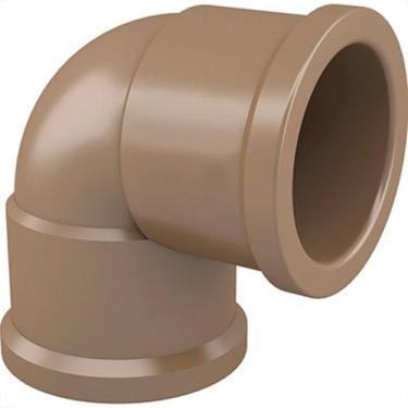 Imagem de Cotovelo Tigre PVC Liso Liso D 1.1/4 X 90 Marrom