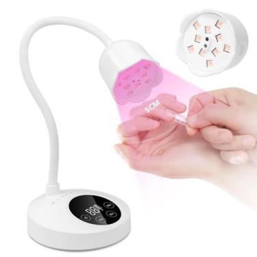 Imagem de Lâmpada de Unhas UV/LED Makartt Luminoza 10W Recarregável - 4 Temporiz