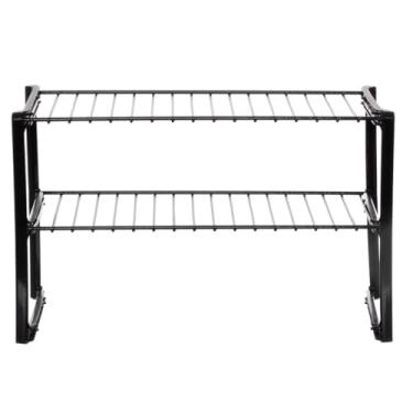 Imagem de Organizador 2 Andares Multiuso Armários Bancadas Escritório Sala Lavanderia Cozinha