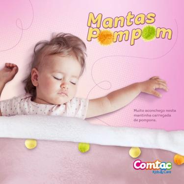 Imagem de Manta Pompom Baby Girl Comtac Kids 4231