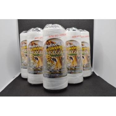 Imagem de Linha RAYZA Poliseda Classica Branco - RAYZA Tapetes e Linhas, Kit com