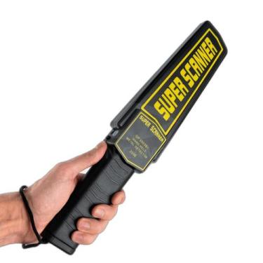 Imagem de Detector De Metal Manual Portátil Alta Sensibilidade Scanner - Relet