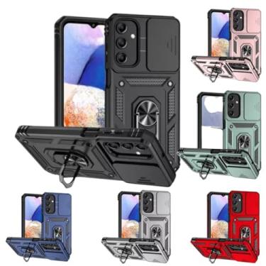 Imagem de Capa Capinha Case Compatível com Samsung Galaxy M35 Protetora Resistente Durável Anti Impacto Queda Choque Armor Armadura Militar (AZUL)