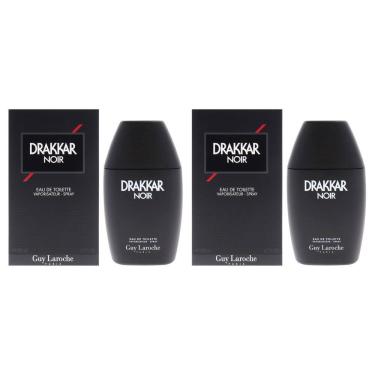 Imagem de Perfume Guy Laroche Drakkar Noir EDT 200 ml para homens, pacote com 2