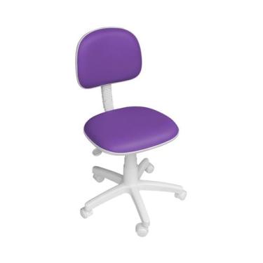 Imagem de Cadeira Secretária Urban White Roxa