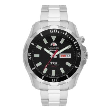 Imagem de Relógio Orient Automático Masculino Prata 469Ss078F P1Sx