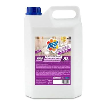 Imagem de Cera Acrílica Impermeabilizante Brilho Molhado Alto Tráfego 5 Litros Deoline