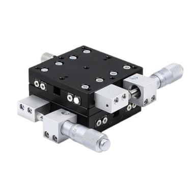 Imagem de Eixo xy 80 * 80mm estação de corte plataforma de deslocamento manual mesa deslizante de palco linear LY80-C LY80-L LY80-R tipo trilho transversal(LY80-R)