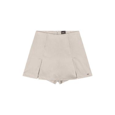 Imagem de Short-Saia Juvenil em Tecido Gloss-Feminino