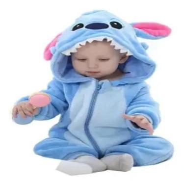Imagem de Pijama Macacão Kigurumi Infantil Lilo Stitch Disney- Fantasy, 10