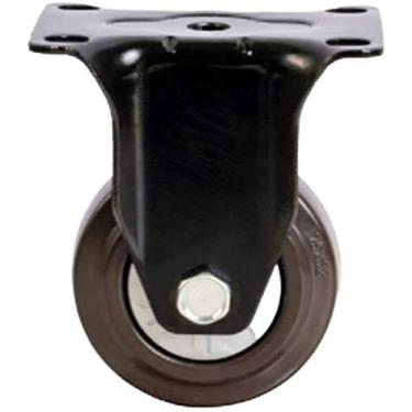 Imagem de Rodízios resistentes de 10 cm - Rodízios giratórios com freio, capacidade de carga de 112 kg, ideal para bancada de trabalho, equipamentos industriais e substituição de carrinhos de carrinho