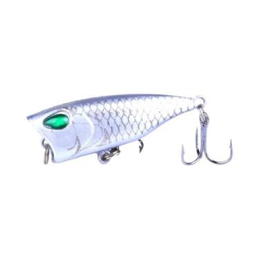 Imagem de Mini Iscas Artificiais Popper Crankbait 4cm 3.3g Com Olhos 3D, Wobbler