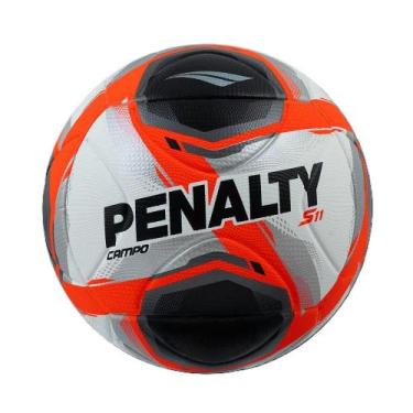 Imagem de Bola Campo Penalty S11 R2 521401, Vermelho, Cinza, UN