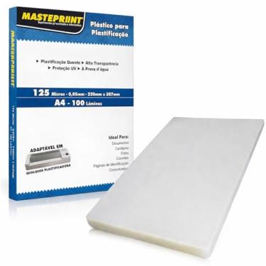Imagem de Plastico Para Plastificacao A4 220X307 125 Micras (0,05) Conj/100 111758