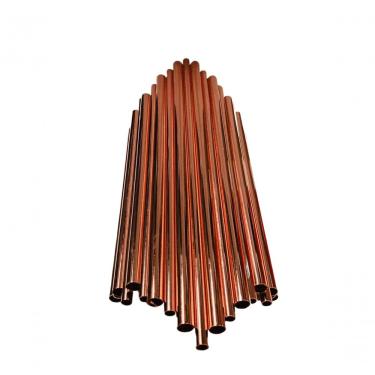 Imagem de Arandela Pipe AR119-250OR para 2 Lâmpadas G9 com Acabamento em Ouro Rosê Dourado +Luz 18CM