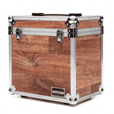 Imagem de Hard Case para 70 Discos de Vinil -Baú Vintage