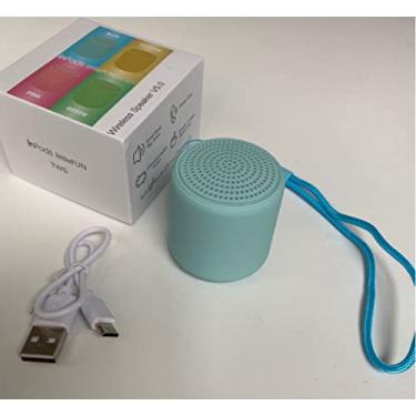 Imagem de Mini Caixa De Som Inpods Little Fun Bluetooth Portátil (AZUL CLARO)